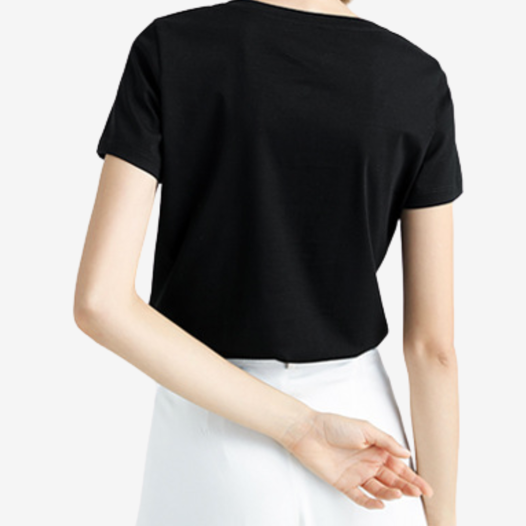 Cerise™ Col V Élégant