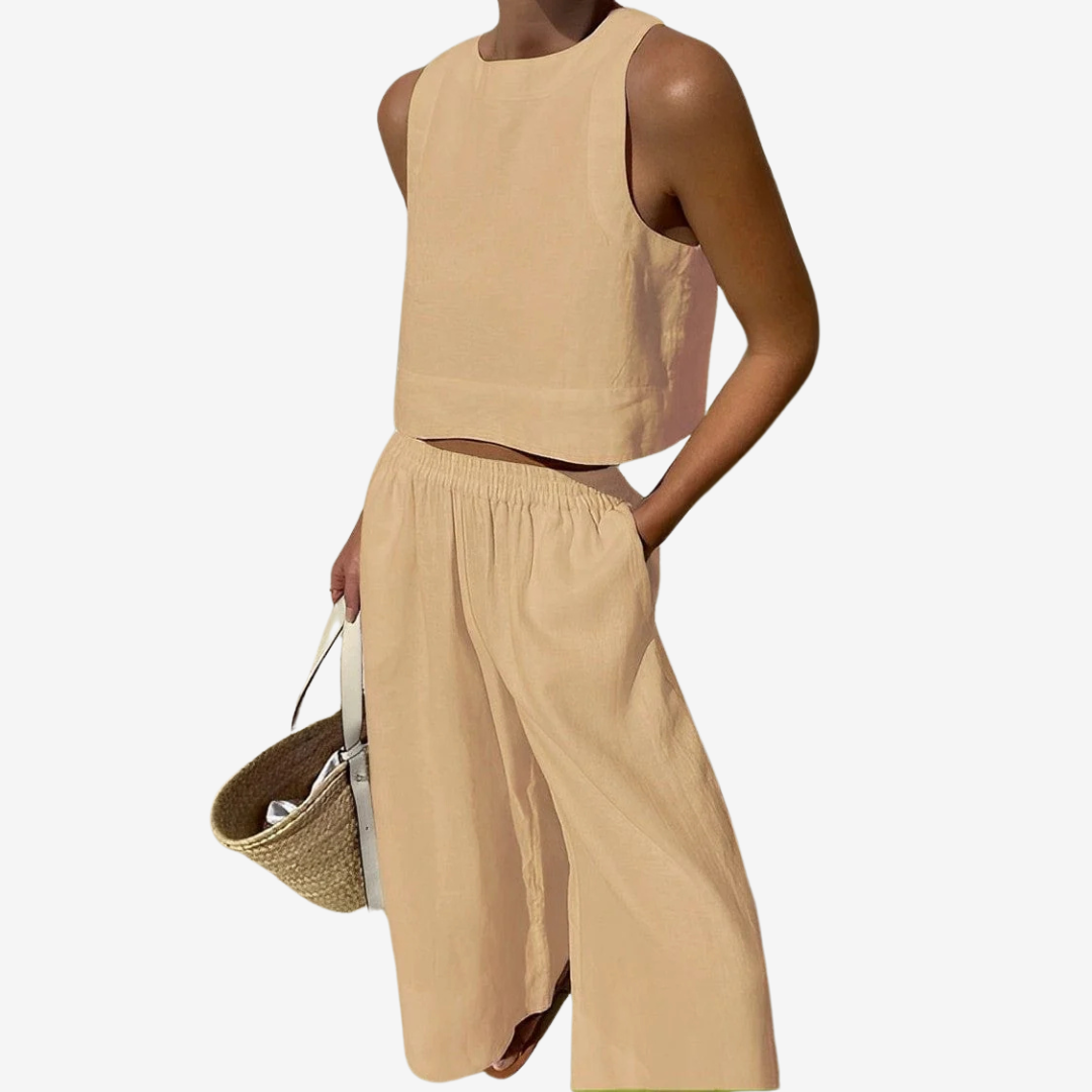 Léane™ Ensemble Estival Minimaliste