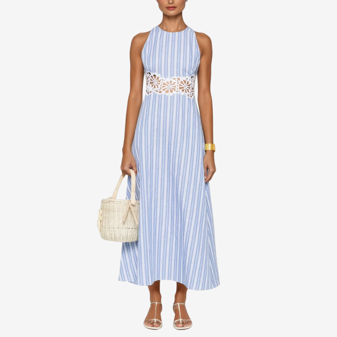 Cereza™ Rayée Bleue