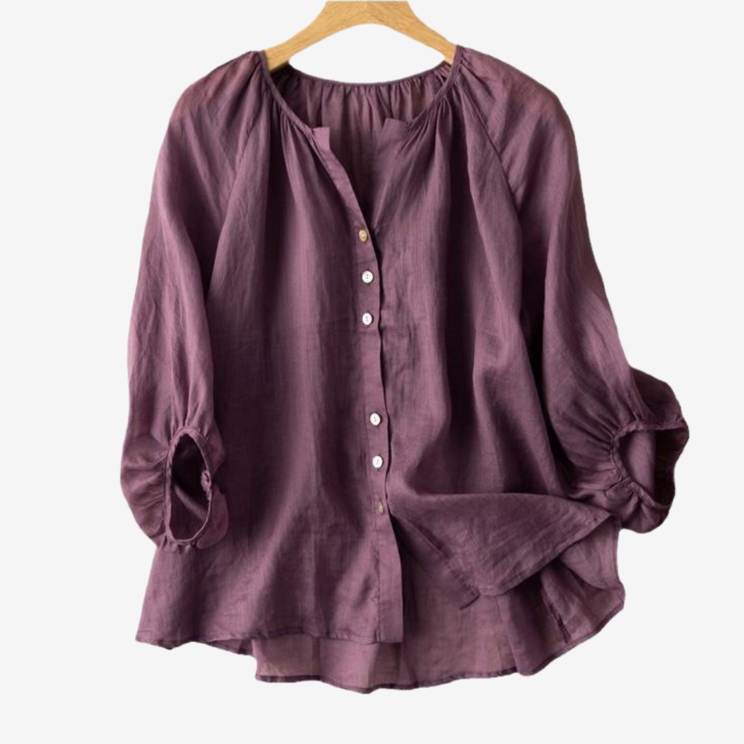 Célina™ Blouse Souple et Chic