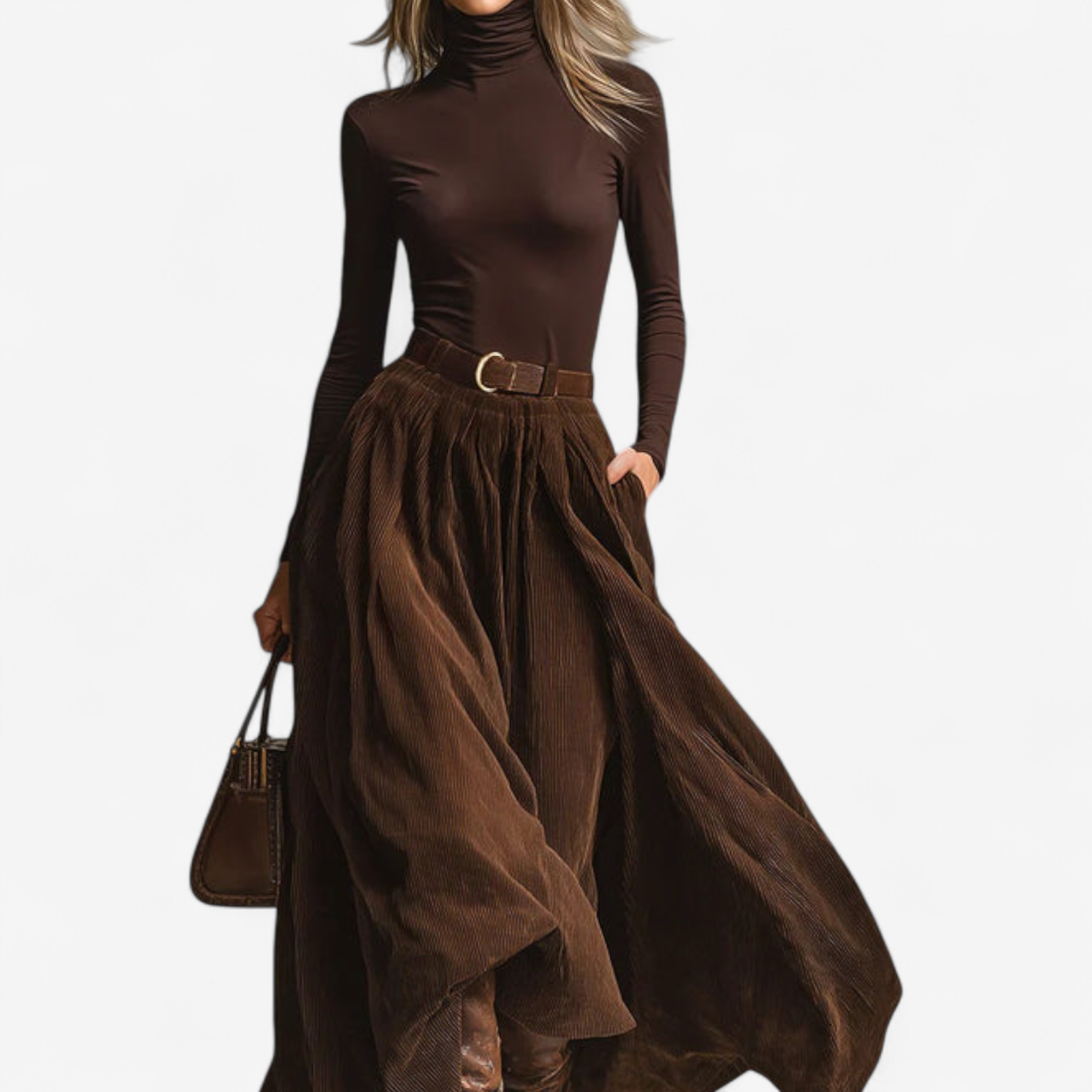 Gordana™ Robe Élégante d'Automne