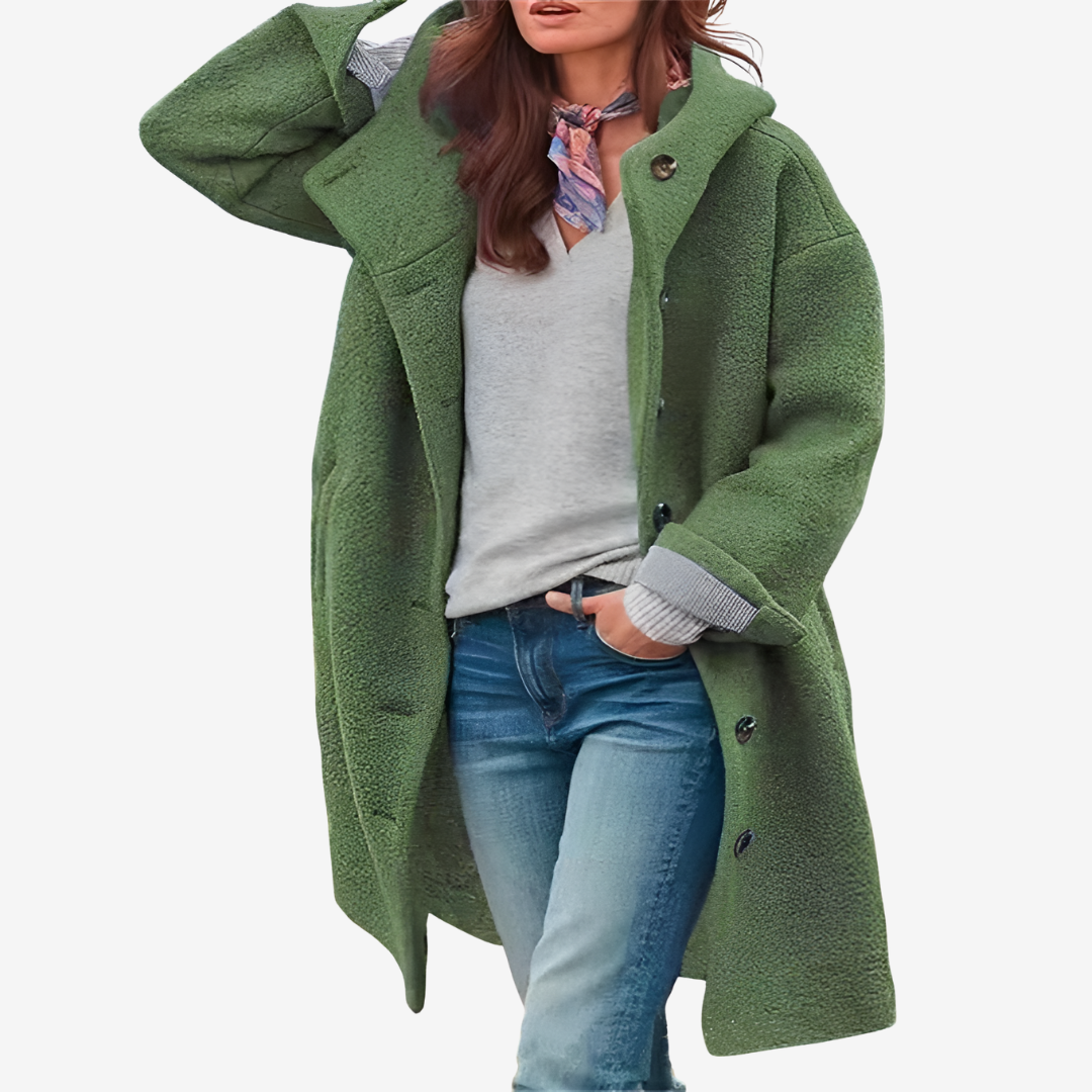 Hana™ Manteau Long Élégant