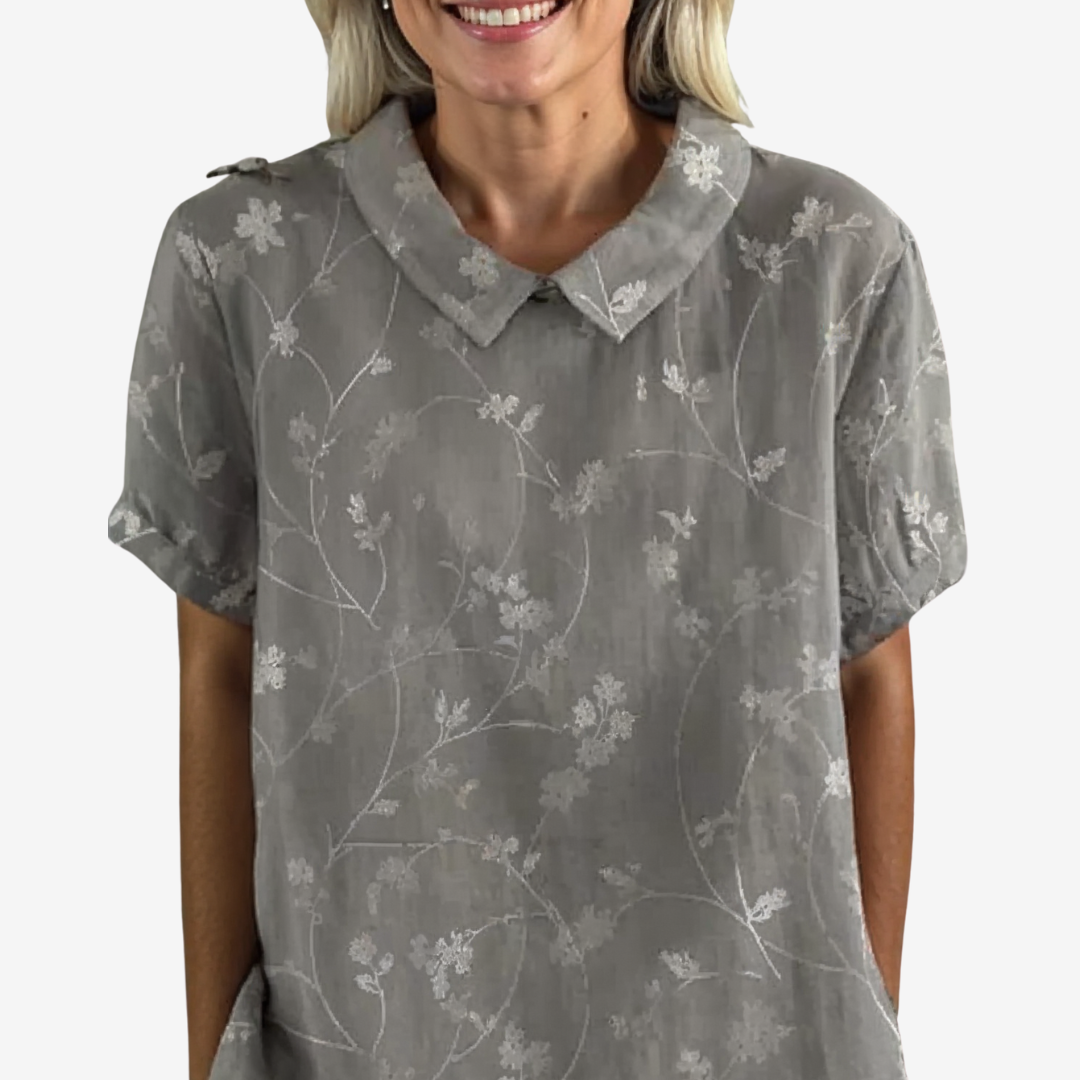 Blouse Amélie™ Vintage en Lin