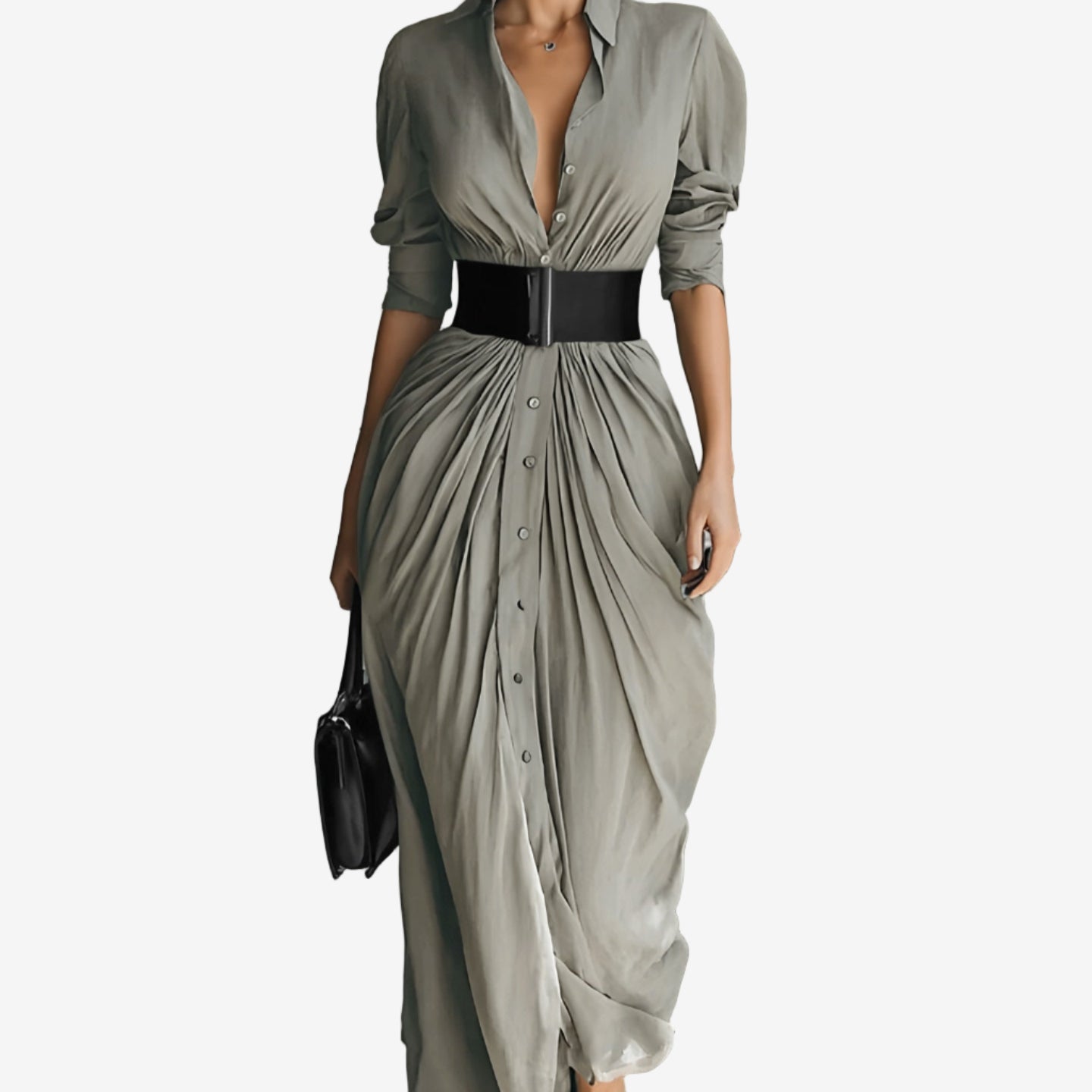 Kalisha™ Robe à Manches Longues