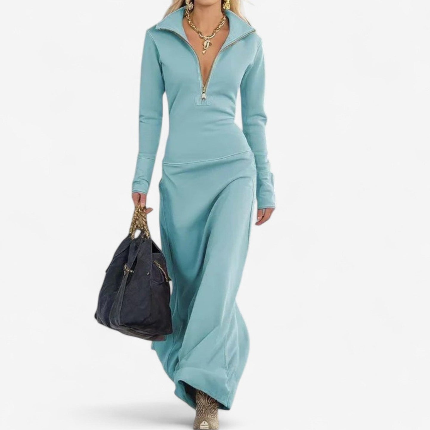 Katsiaryna™ Robe à Col