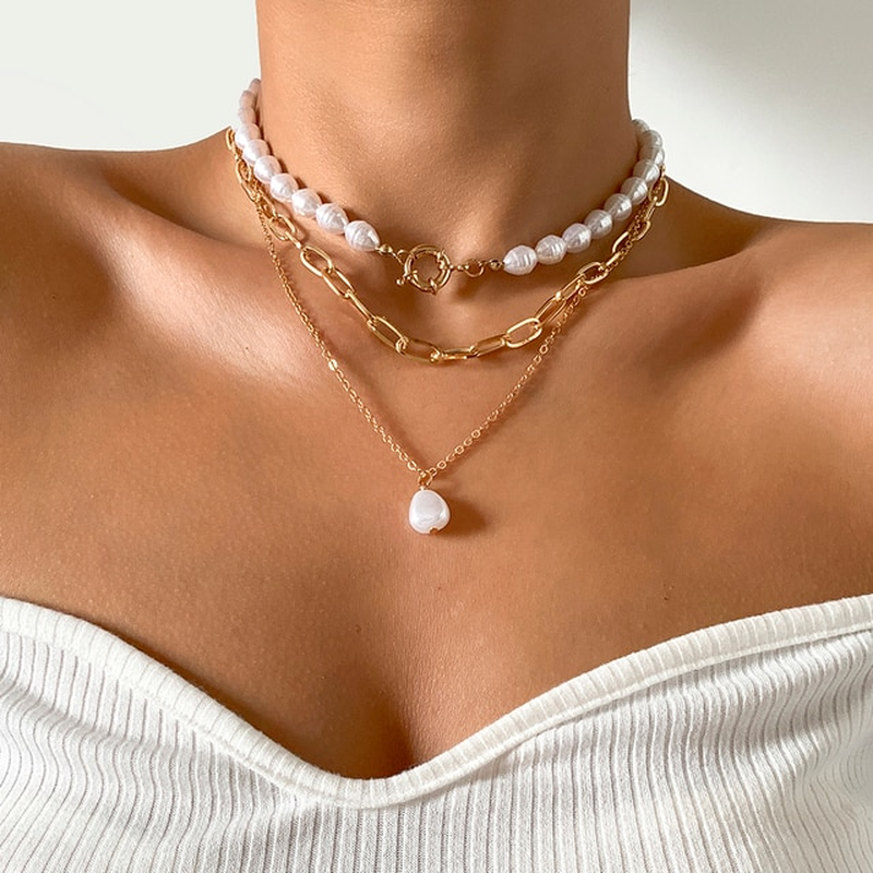Jackie™ Collier de Perles