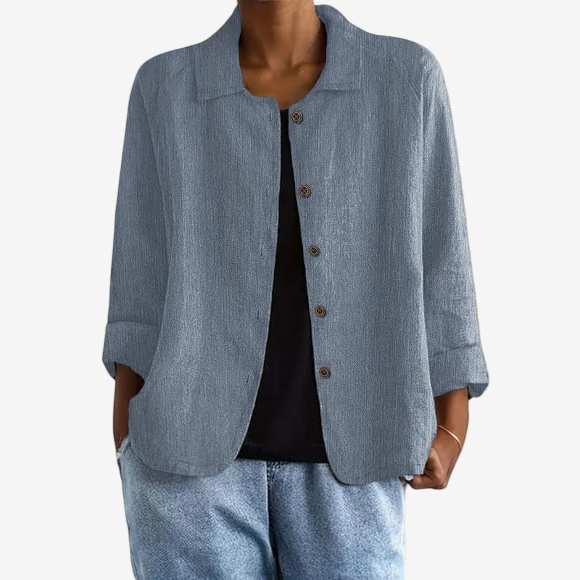 Miré™ Veste en Lin Mélangé