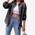 Clarina™ Veste en Jean Oversize