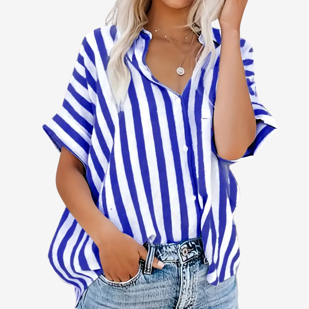 Iselise™ Blouse Rayée
