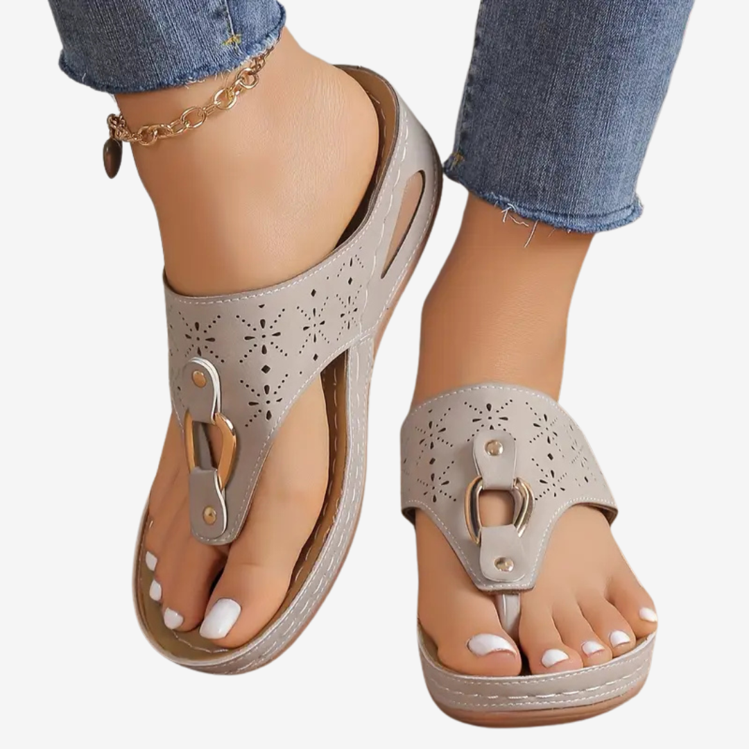 Sandales Fleurie Coralie™