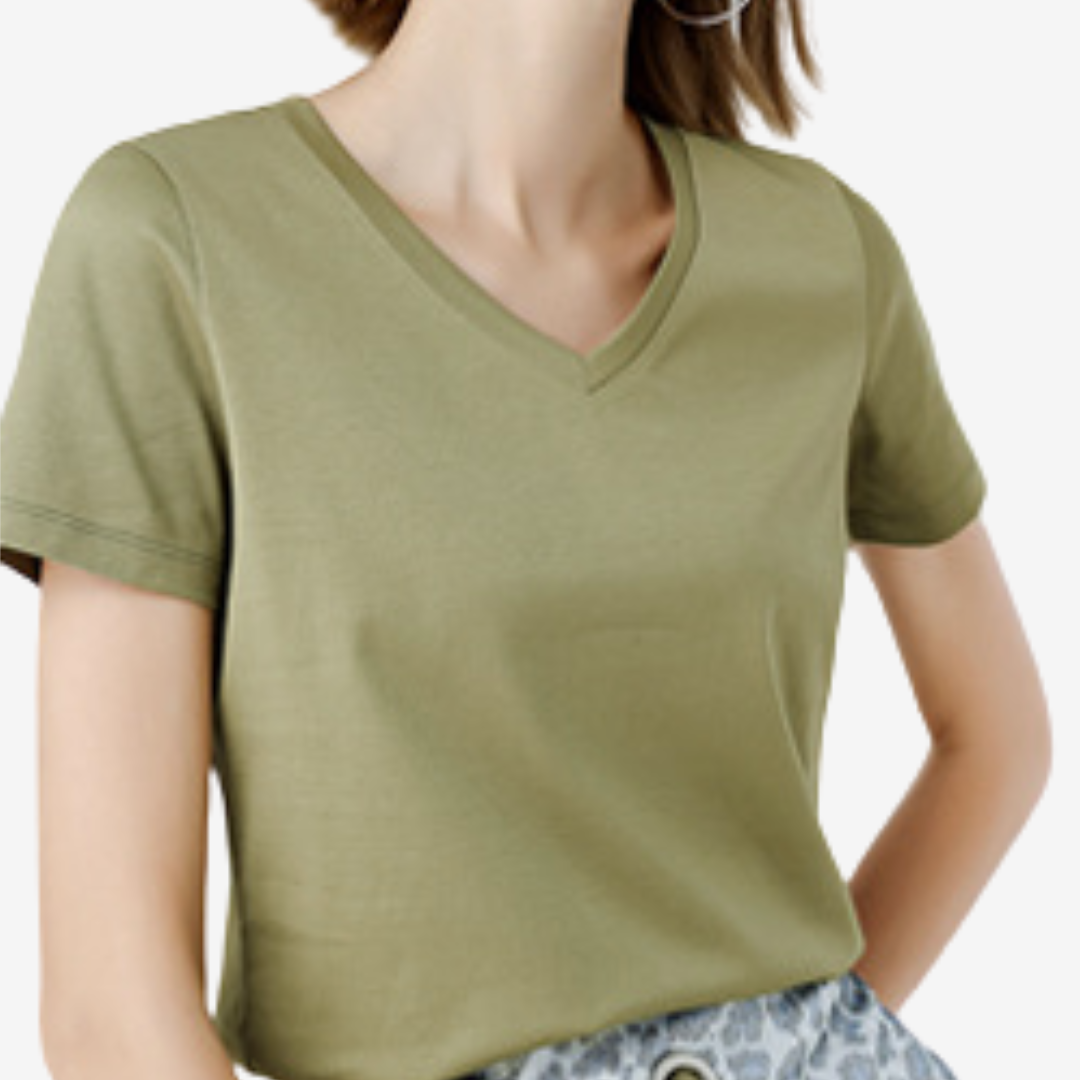 Cerise™ Col V Élégant