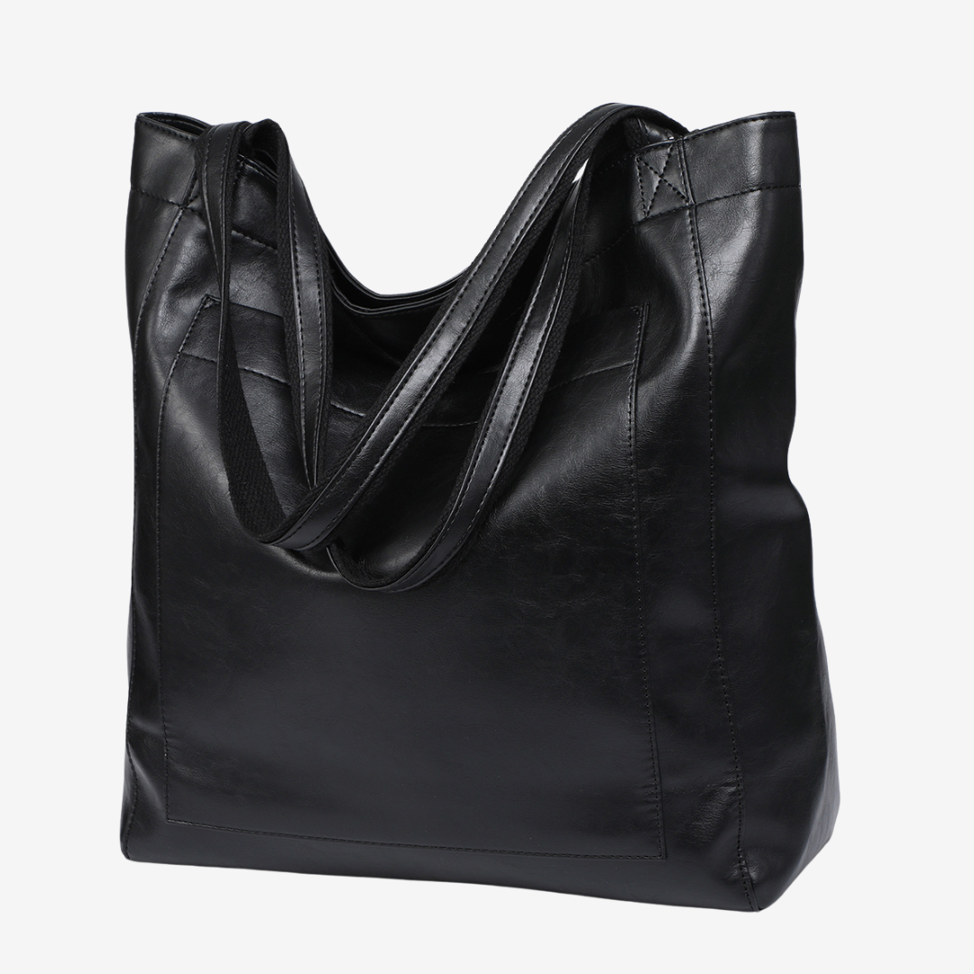 Evelyne™ Cabas en Cuir Vintage