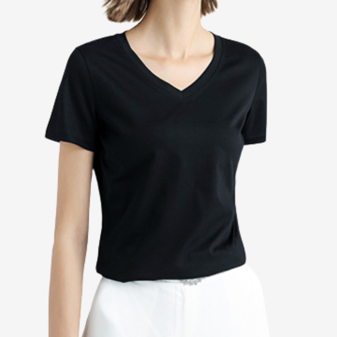 Cerise™ Col V Élégant