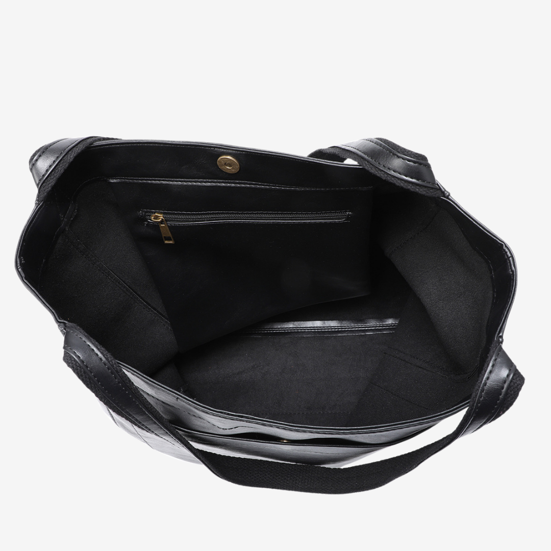 Evelyne™ Cabas en Cuir Vintage