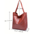 Evelyne™ Cabas en Cuir Vintage