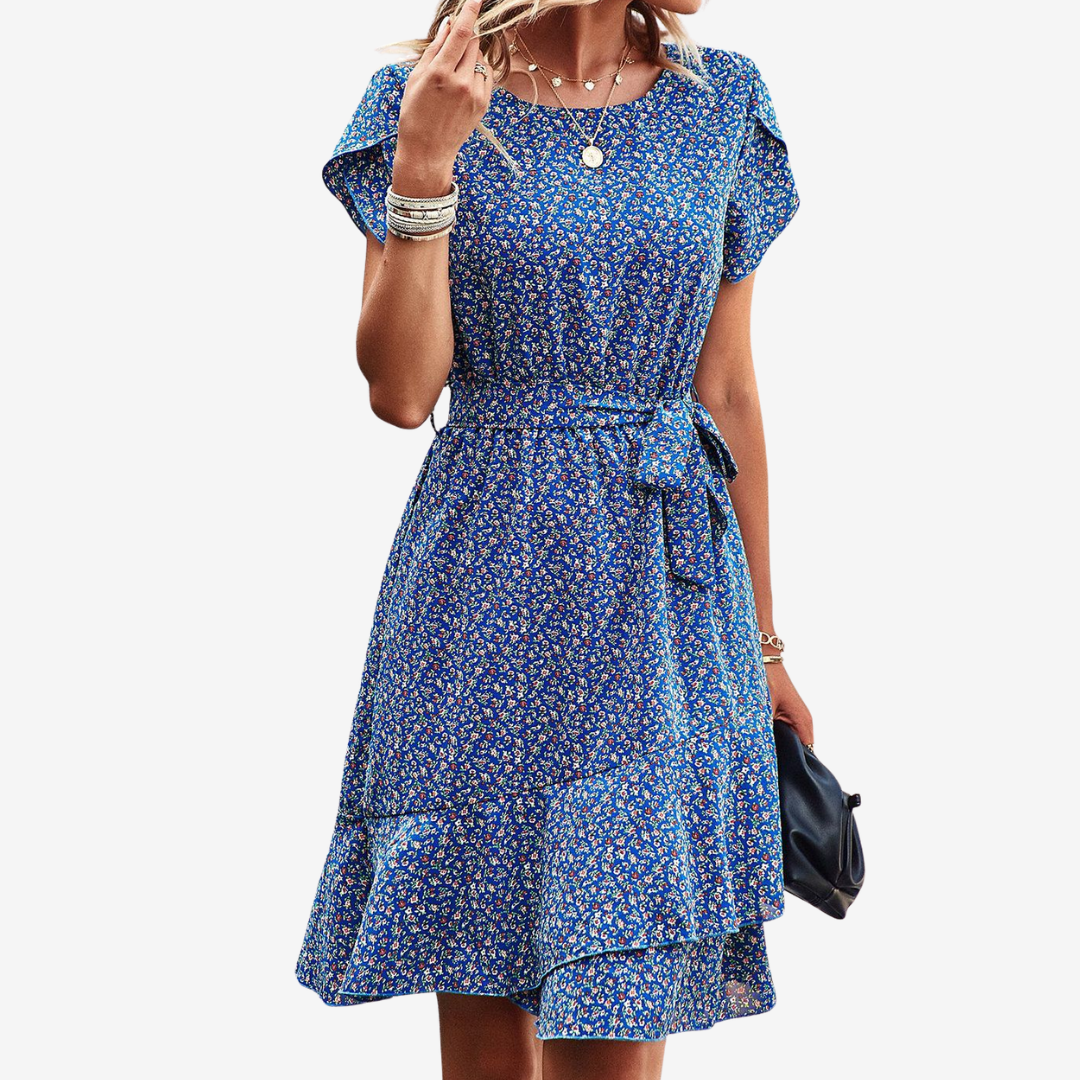 Noéva™ Midi à Imprimé Fleuri