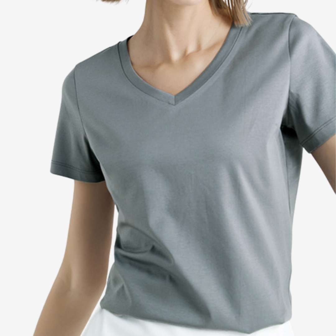 Cerise™ Col V Élégant