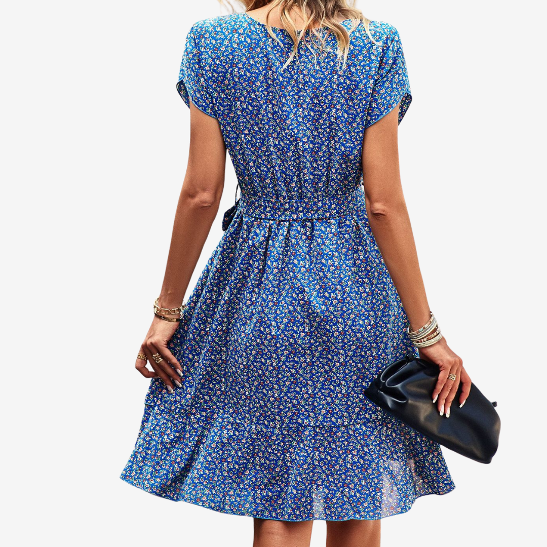 Noéva™ Midi à Imprimé Fleuri