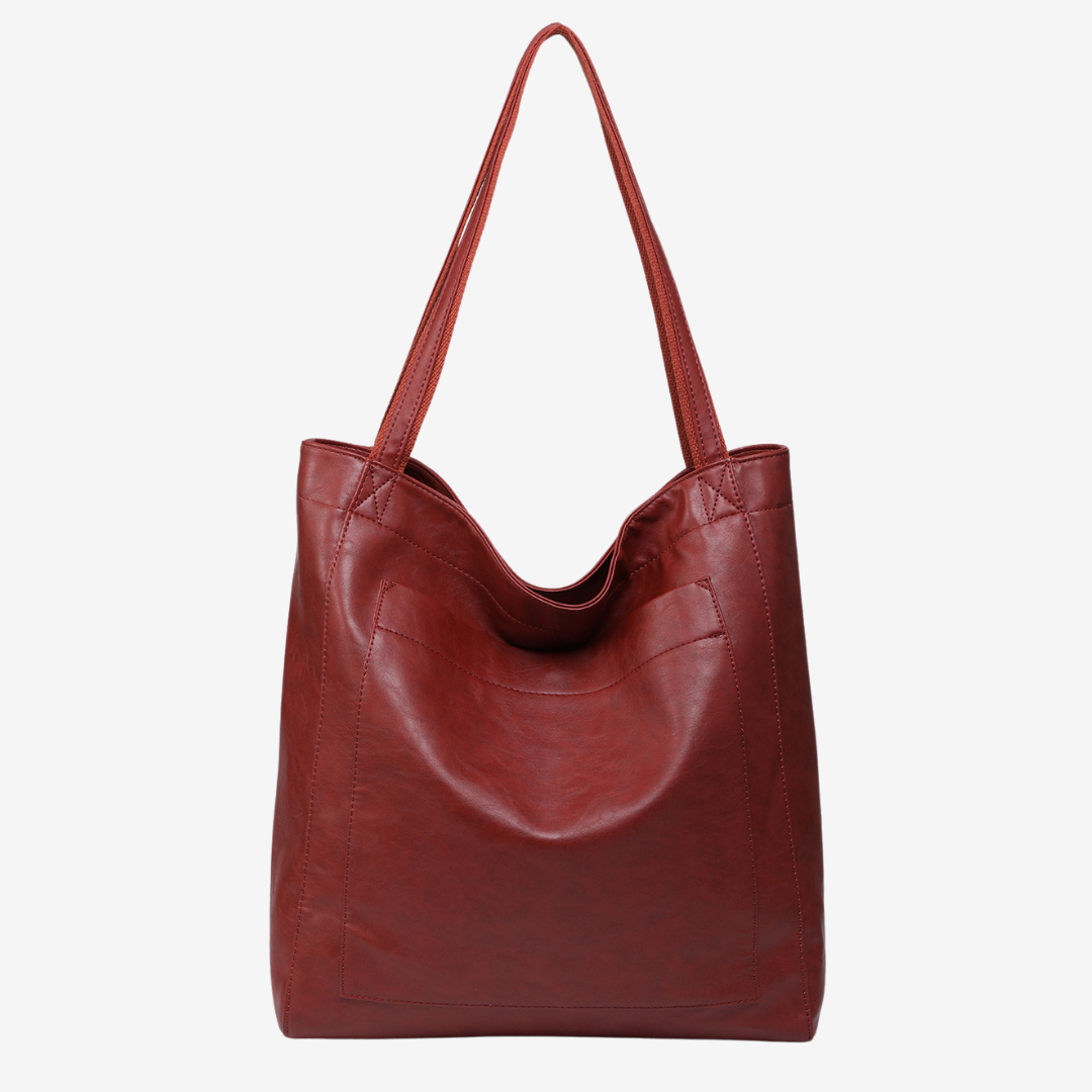 Evelyne™ Cabas en Cuir Vintage