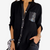 Elyn™ Chemise  à Poche Pailletée