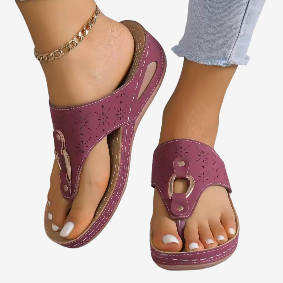 Sandales Fleurie Coralie™