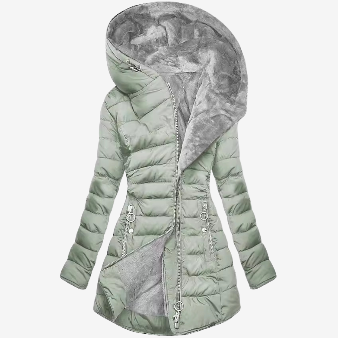 Rosana™ Manteau en Fausse Fourrure