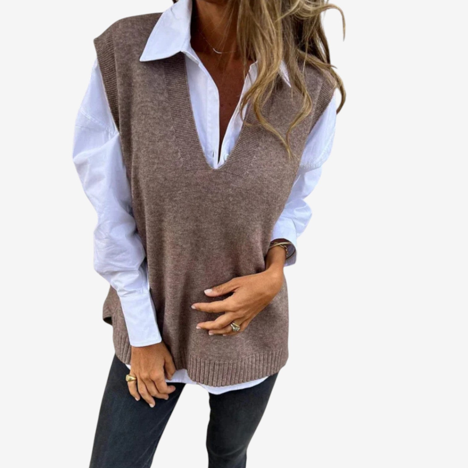 Pauline™ Gilet Pull Classique