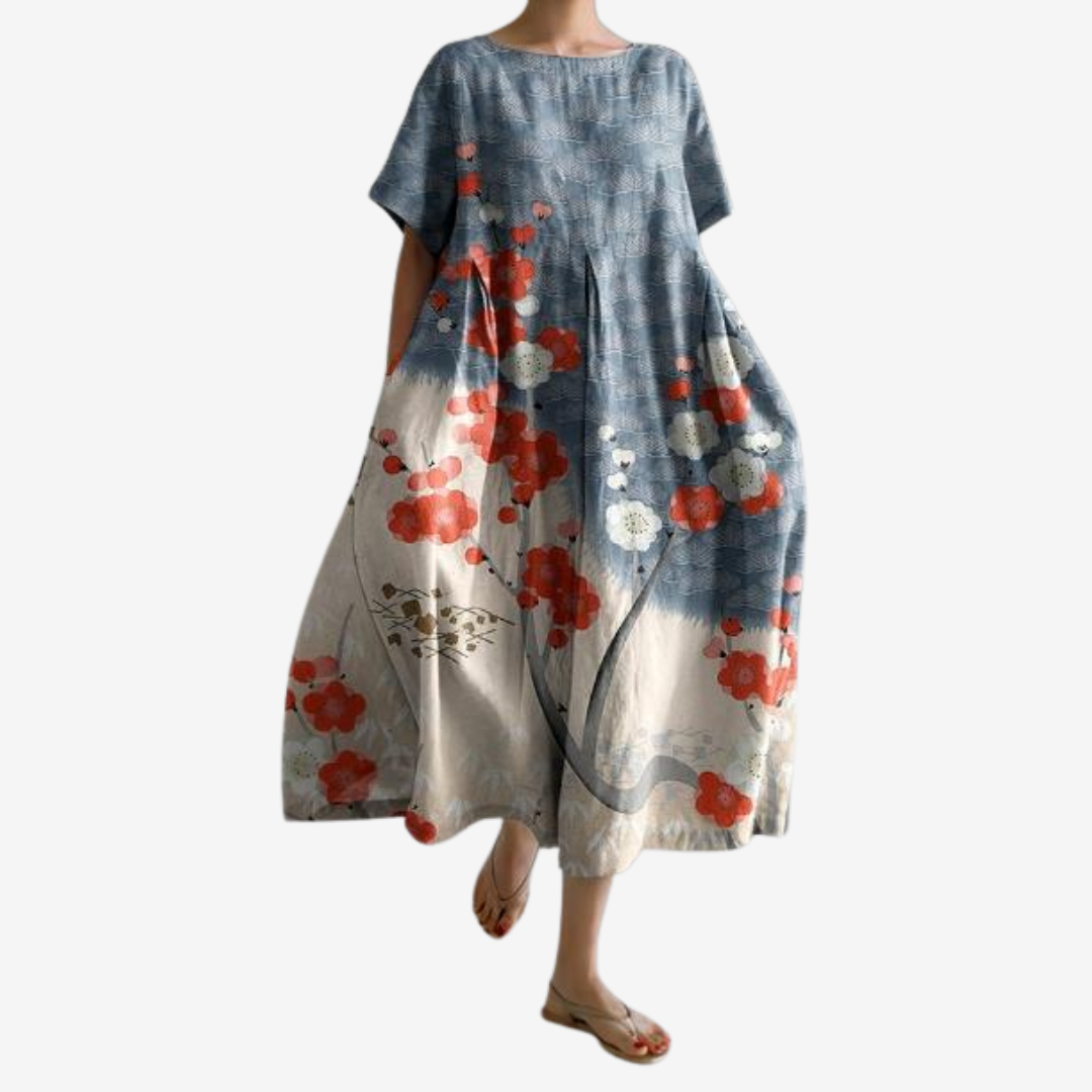 Liora™ Robe Ample Fleurie