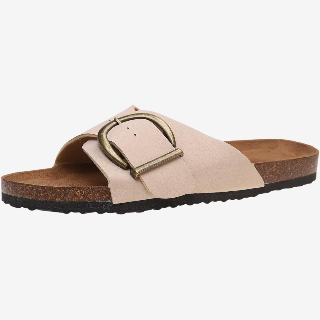 Sabine™ Sandale Boucle Dorée