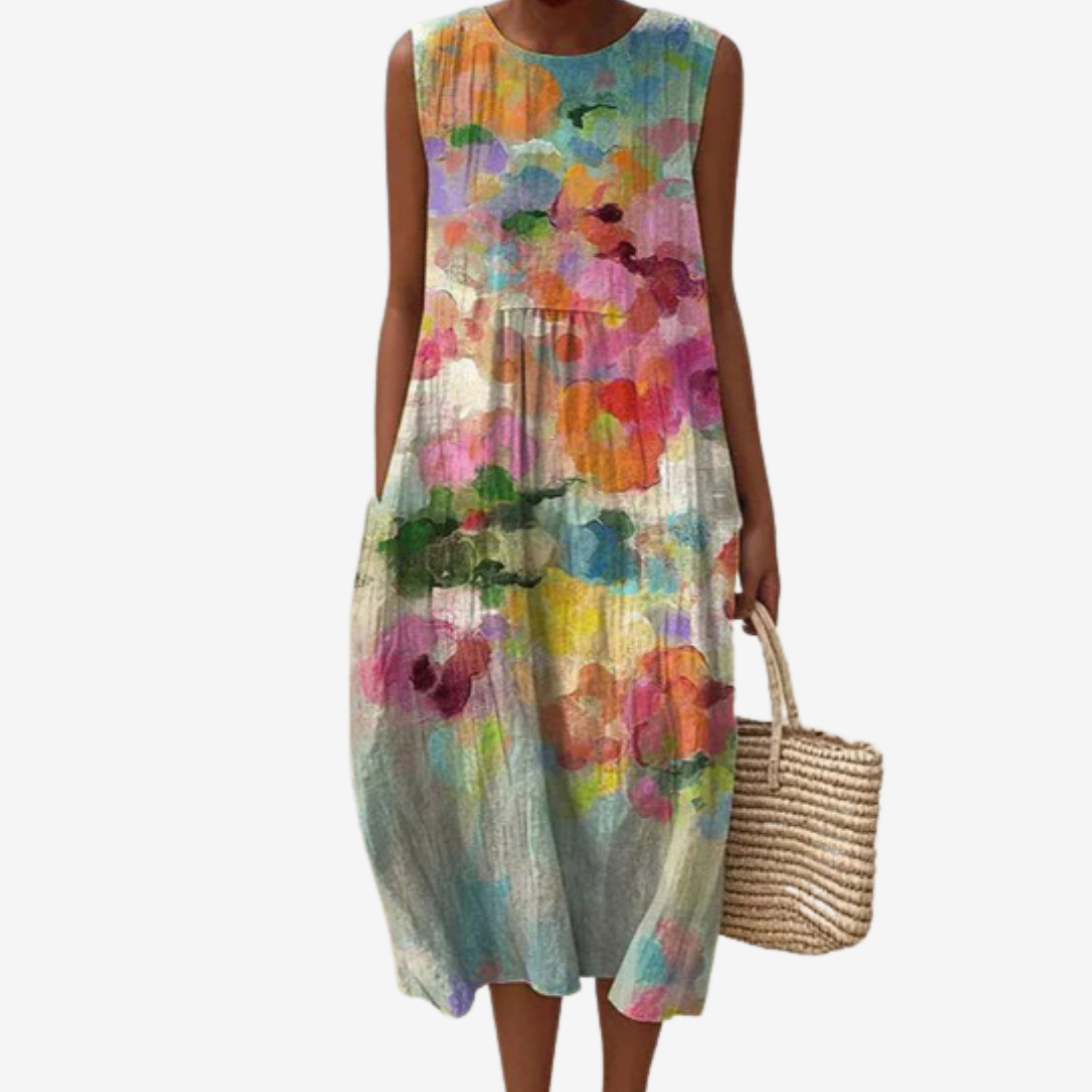 Éline™ Midi Bohème Fleurie