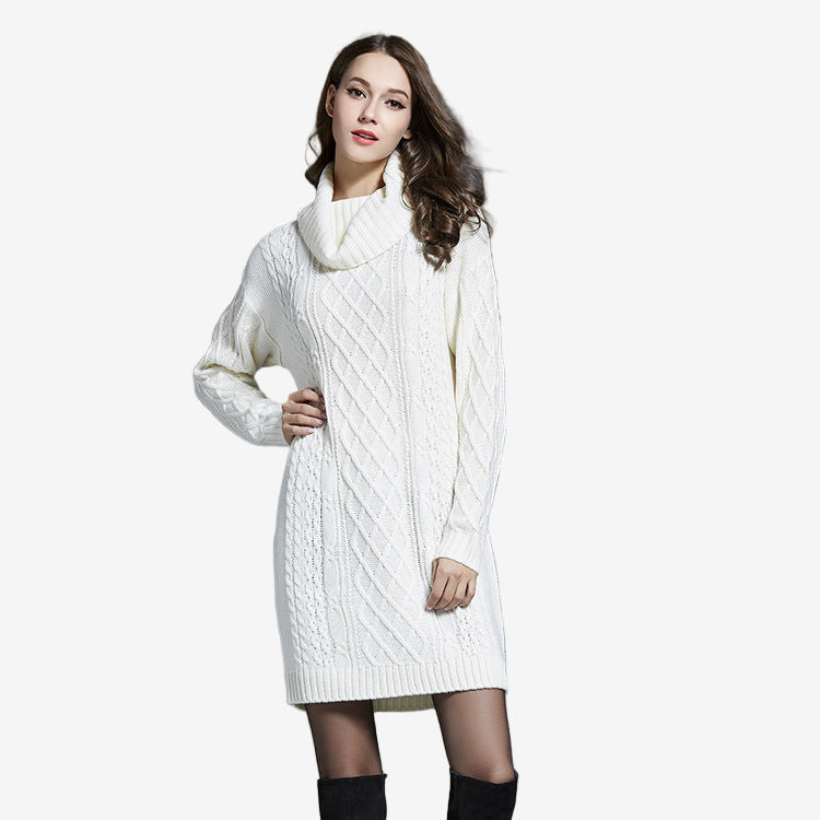 Amira™ Robe Pull à Col Roulé