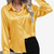 Alvira™ Chemise en Soie Élégante