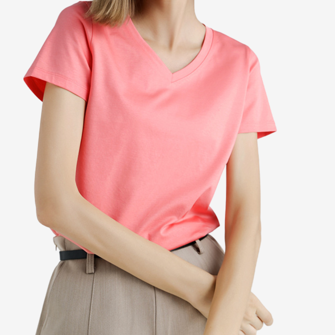 Cerise™ Col V Élégant