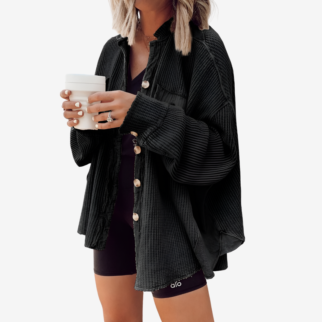 Claudine™ Chemise Côtelée