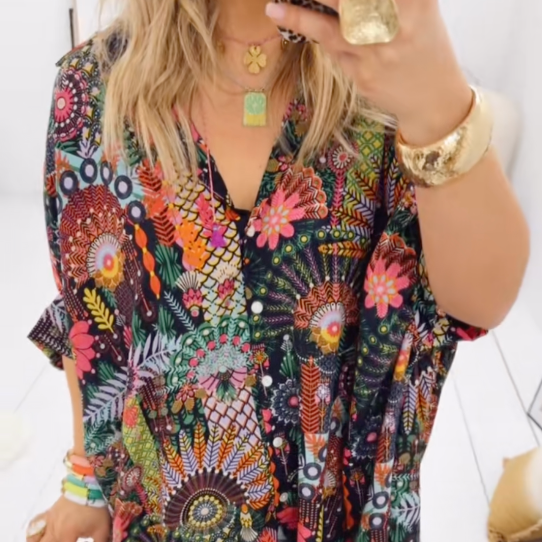 Fabiola™ Chemise Patchwork