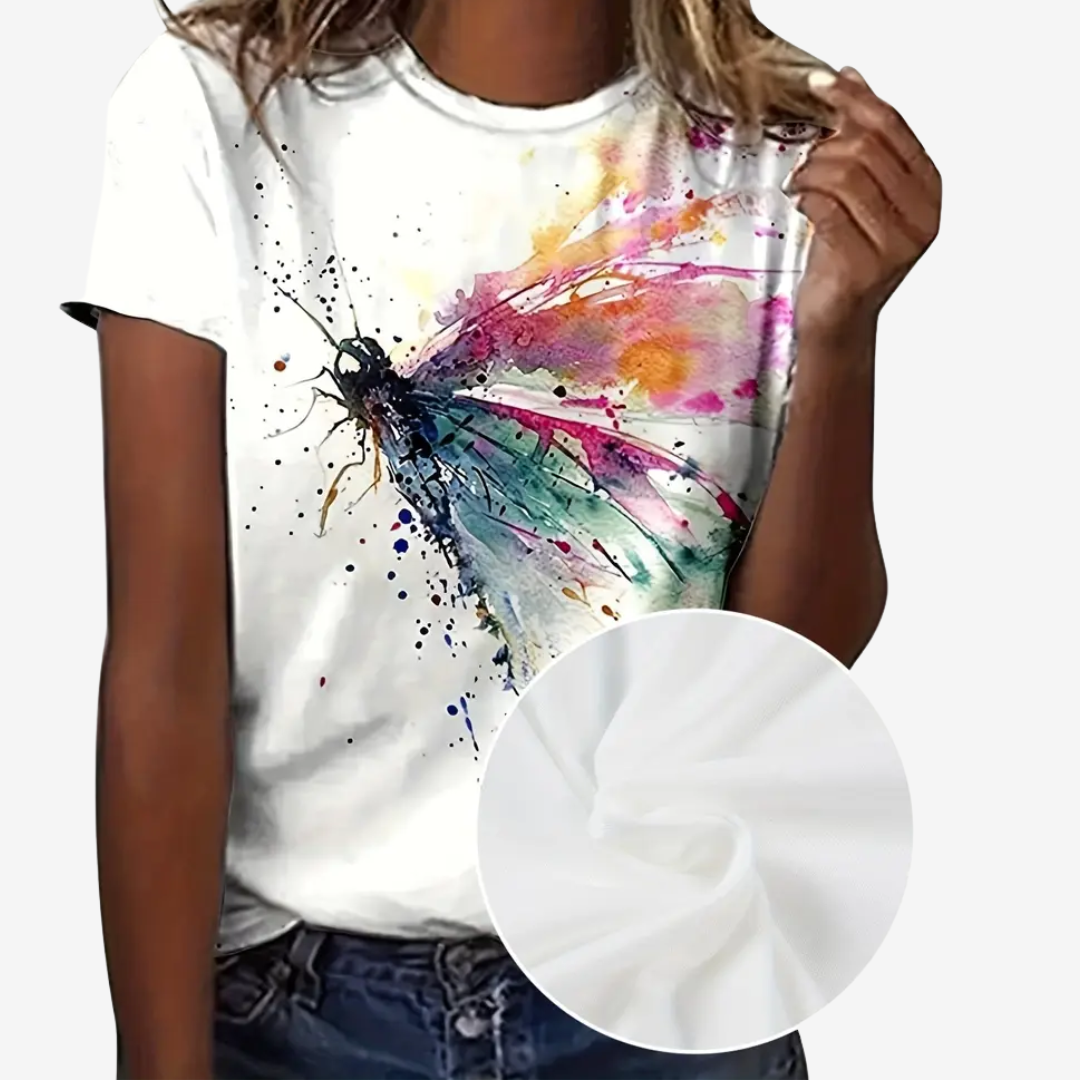Aléna™ T-shirt d’Aquarelle