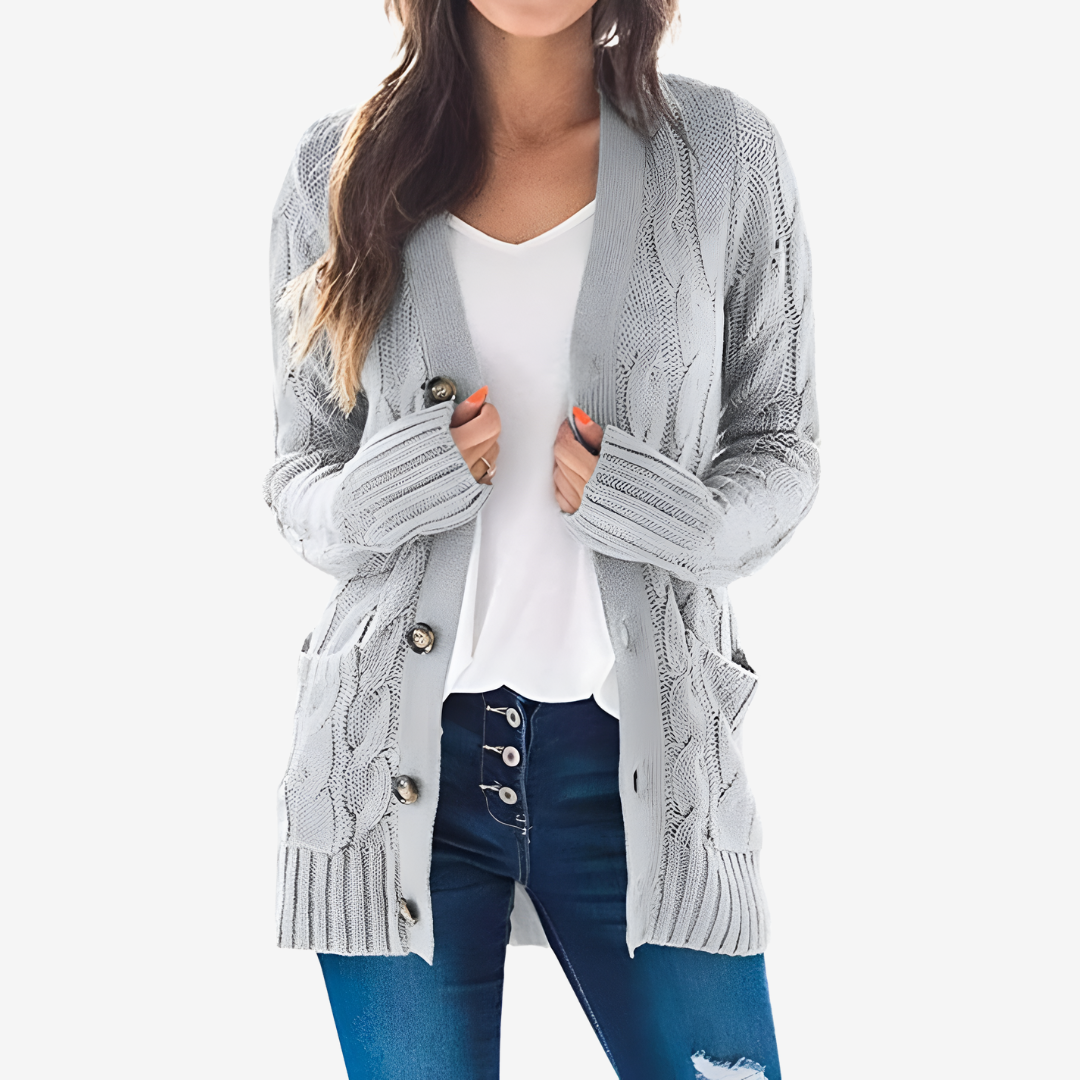 Rosira™ Cardigan à Classique
