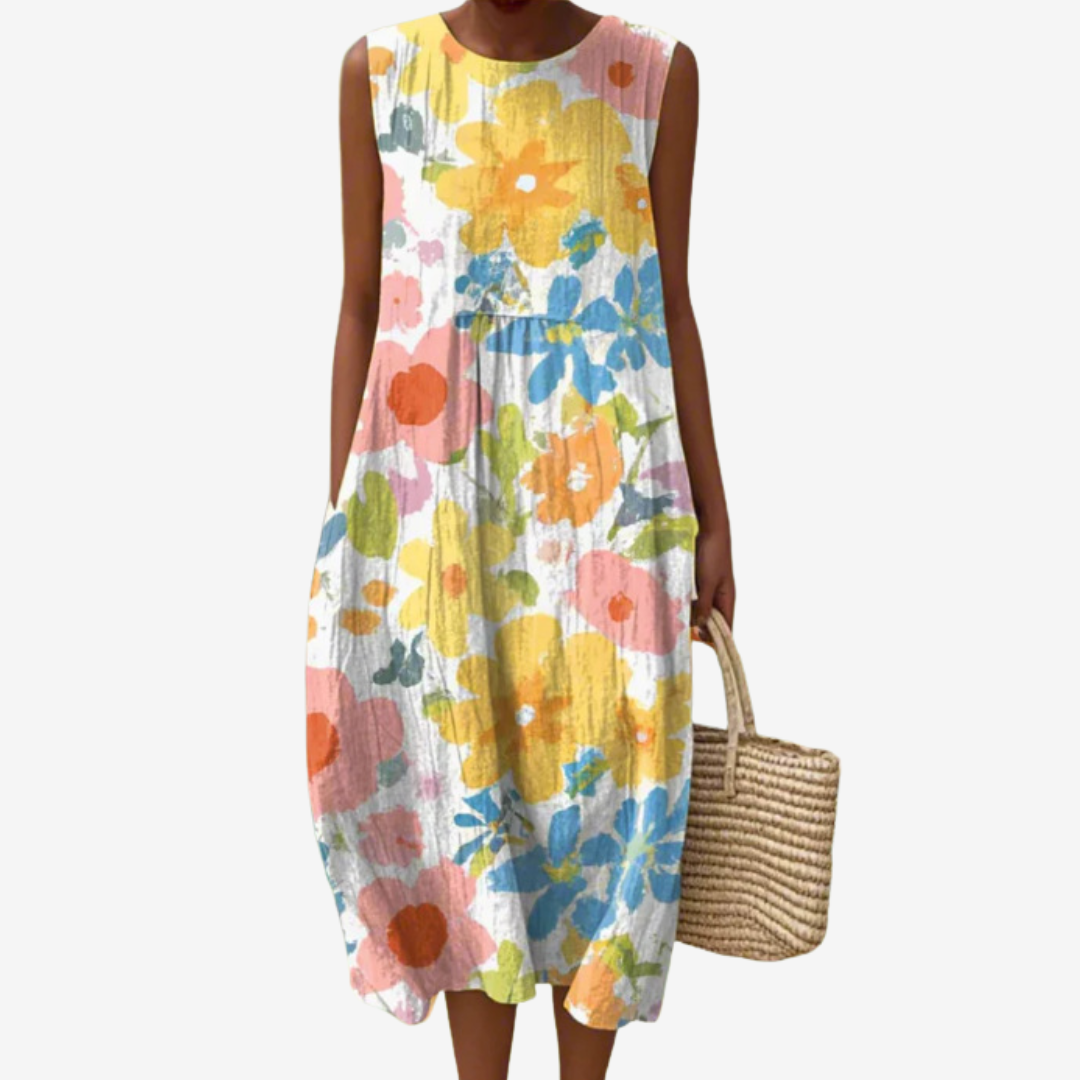 Éline™ Midi Bohème Fleurie