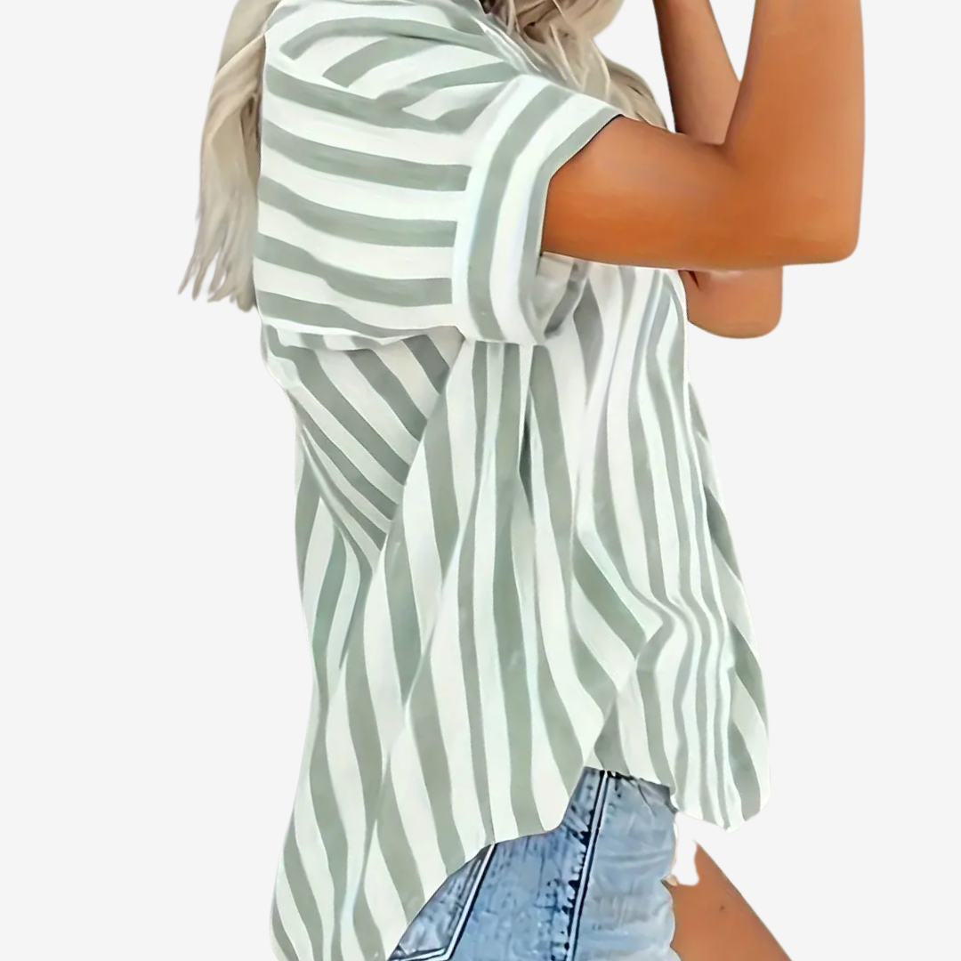 Iselise™ Blouse Rayée