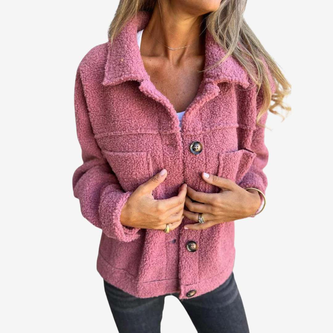 Liné™ Veste en Velours Côtelé