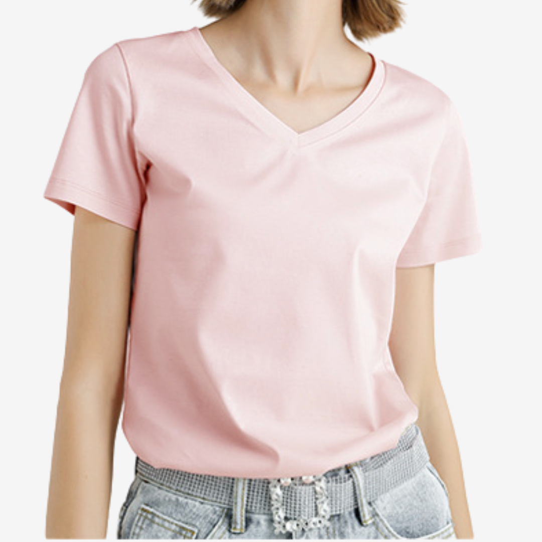 Cerise™ Col V Élégant
