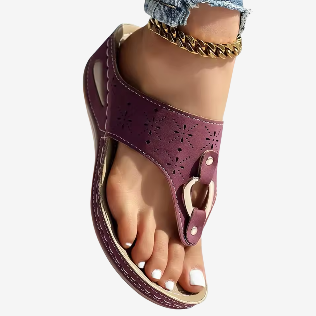 Sandales Fleurie Coralie™