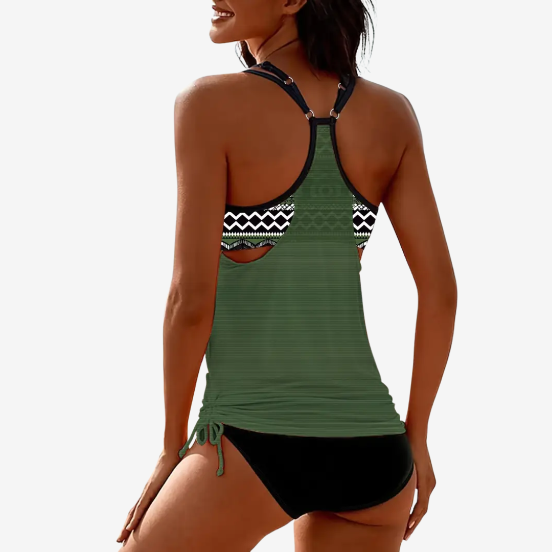 Louna™ Tankini Imprimé Cocotiers