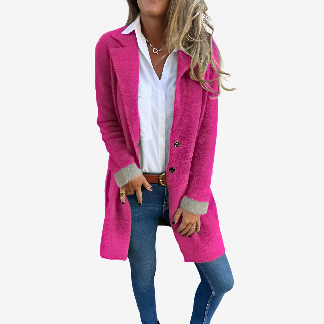 Martine™ Cardigan Long en Maille