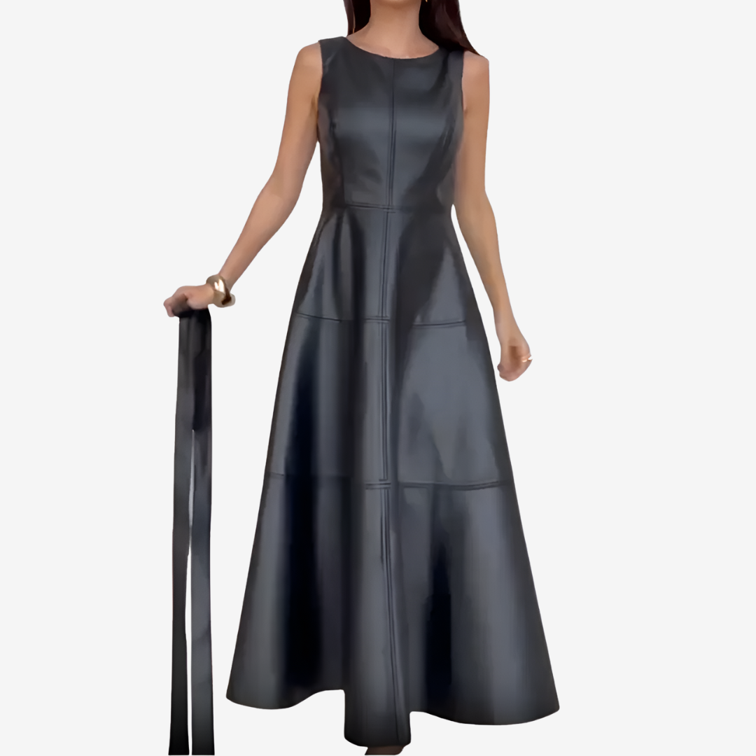 Regine™ Midi en Cuir Intemporel