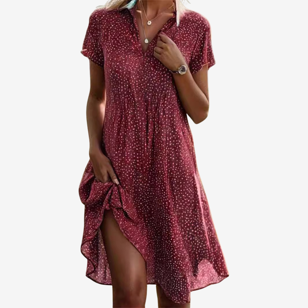 Valérie™ Midi à Col Polo