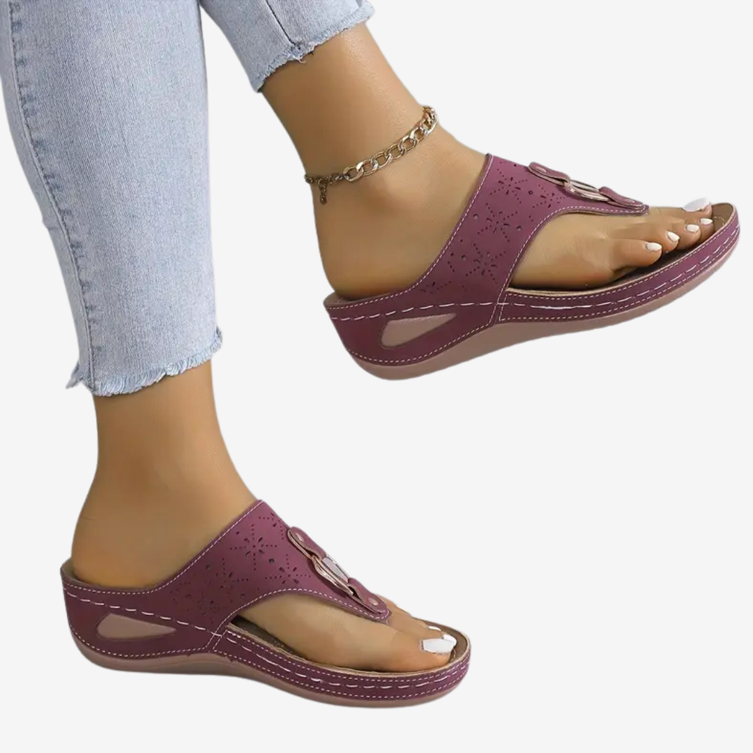 Sandales Fleurie Coralie™