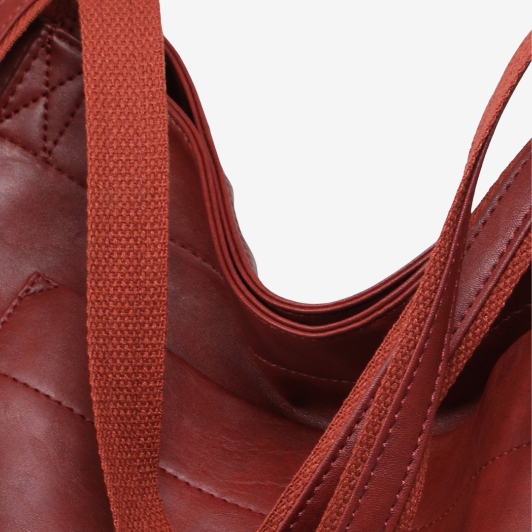 Evelyne™ Cabas en Cuir Vintage