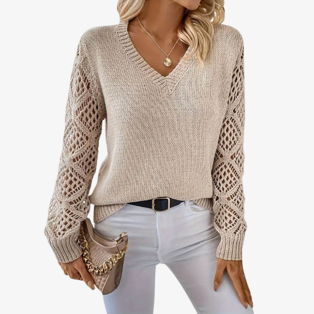 Françoise™ Tricot avec Ajourées
