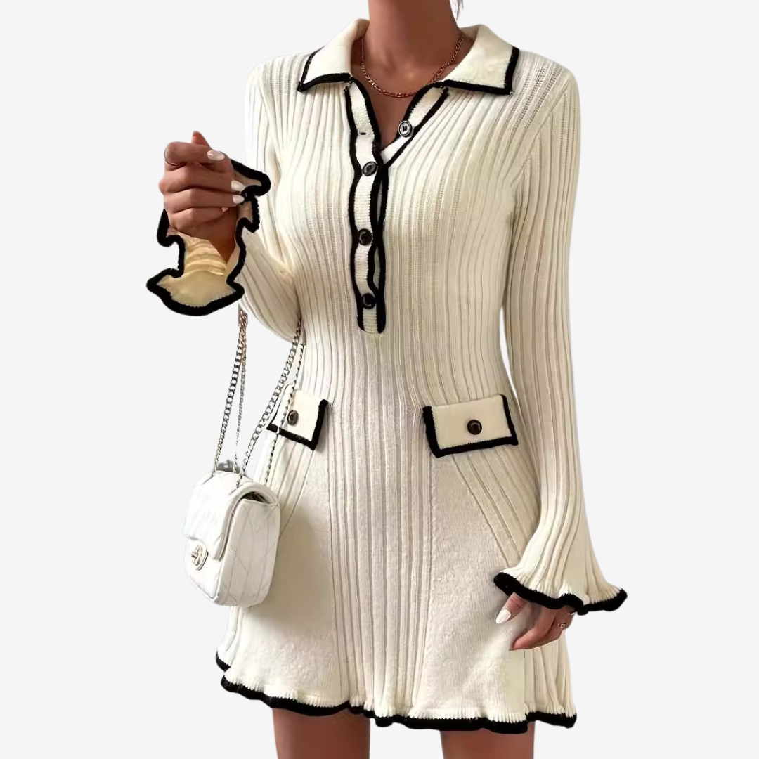 Hetty™ Robe Pull en Structurée